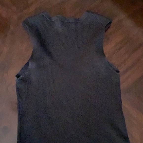 Twist Shoulder Ribbed Sweater - Picture 2 of 2